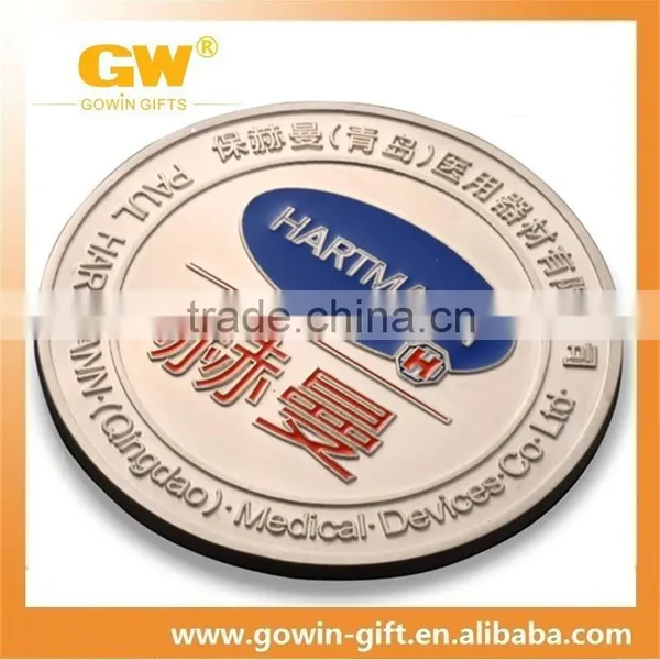 Custom High Quality Die Casting Soft Enamel Metal Coin photo-3