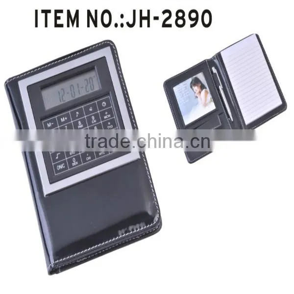 Dongguan Factory Promotional Gifts Ring Binders Portfolio, Leather Zipper Folder photo-3