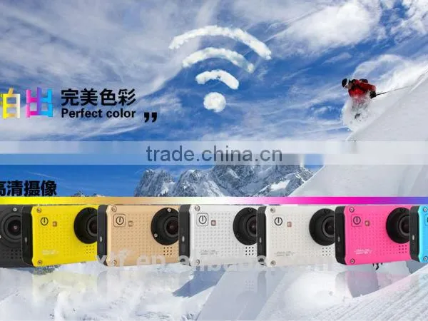 2015 Remote Controller 1080p Wifi Sport Camera 4X Zoom Waterproof 30M for Aerial photo-6