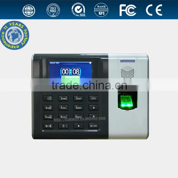 Cheap Spanish Biometric Fingerprint Time Attendance System With High-speed CPU and Usb-host photo-2
