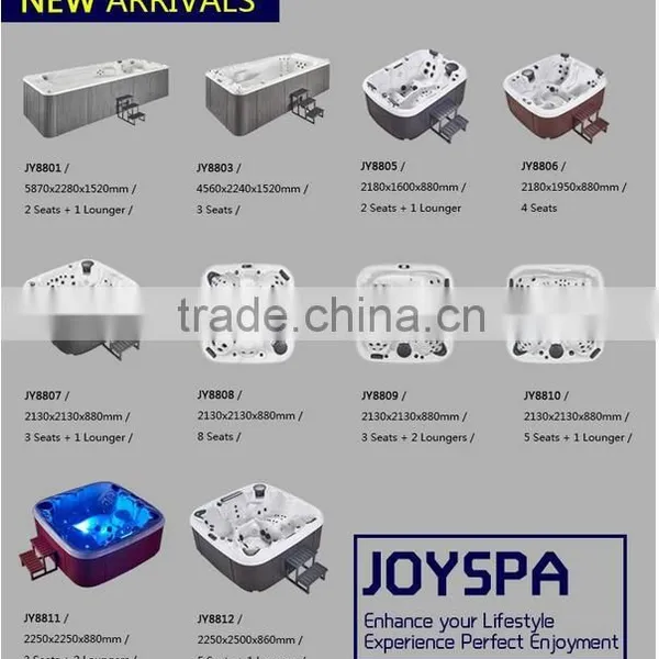 Wholesale us Aristech Acrylic CE Approve White Colour Deluxe Outdoor Spa Hot Tub photo-6