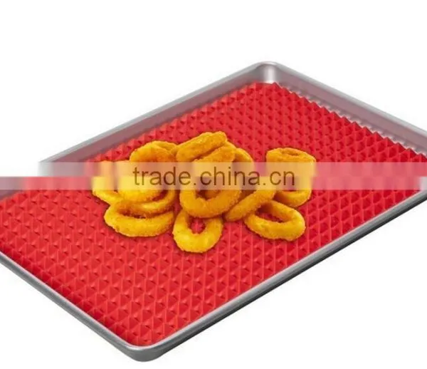 2016 Best Sell Silicone Heat Resistant Non Stick Baking Mat for Mirowave photo-3