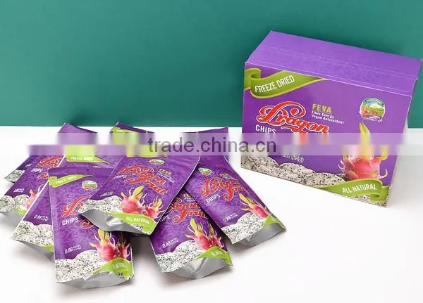 Freeze Dried Dragon Fruit Chips From Vietnam With Sugar Free/ Freeze Dried Fruit Chips photo-2