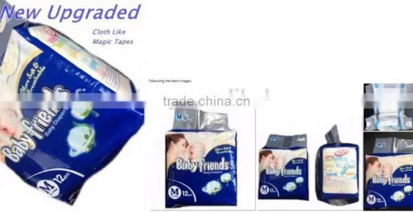China Hot Sell Baby Products Quanzhou Factory Cheap Disposable Baby Diapers photo-5
