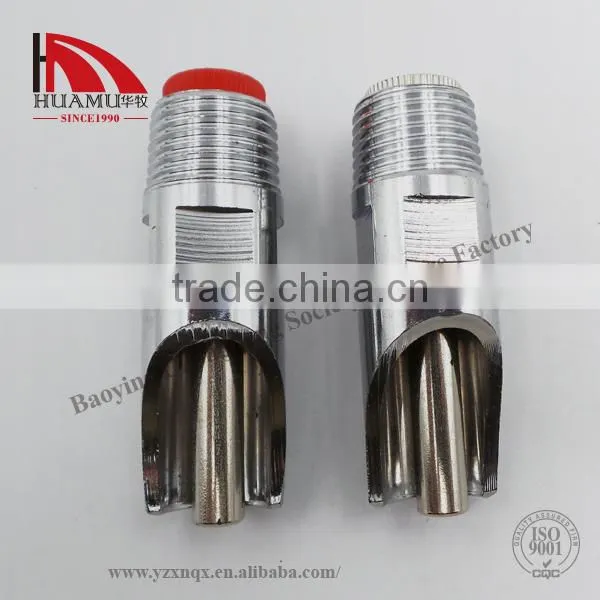 Sheep Water Nipple in Silver 64*22 mm Pig Water Drinker photo-2