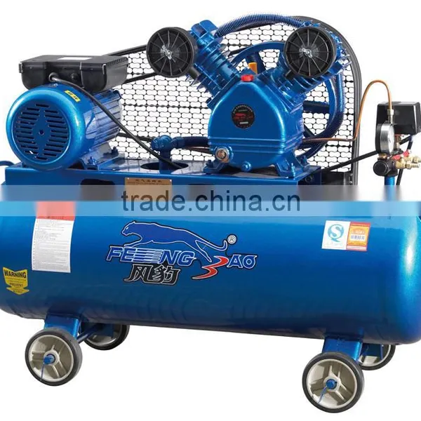 2hp 8 Bar Belt Driven Mobile Food Air Compressor 35L