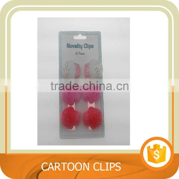 6pcs Cartoon Clips