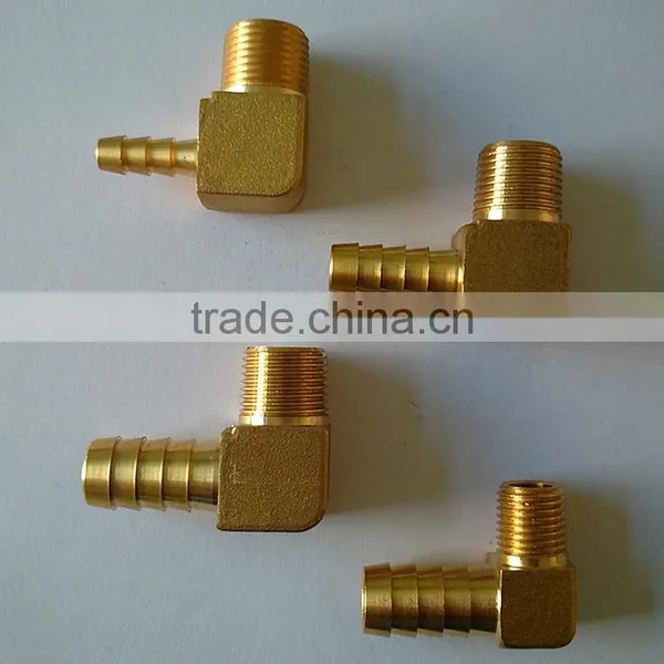 Brass Hydraulic L Type Garden Hose Fitting/hose Barb Pipe Fitting photo-2