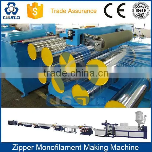 CE STANDARD HIGH QUALITY ZIPPER MONOFILAMENT PRODUCTION MACHINERY photo-6
