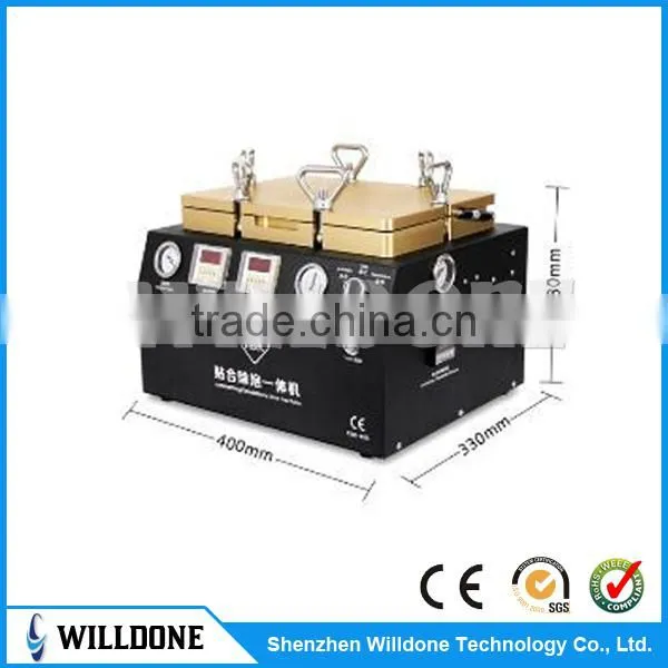 All in One 12 Inch Vacuum OCA Laminating Machine Adhesive Remover Debubbler Integrated LCD Repair Machine photo-4