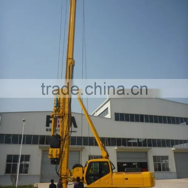 HF-YD7 Functional Full Hydraulic Pile Driver for Foundation Construction photo-2