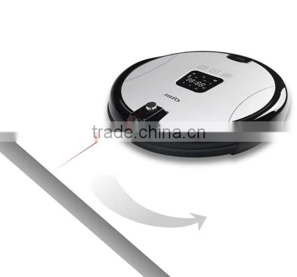 Gold Newest Deebot Robot Vacuum Cleaner Voice Prompt Robot Quiet Robotic Vacuum Cleaner Battery photo-2