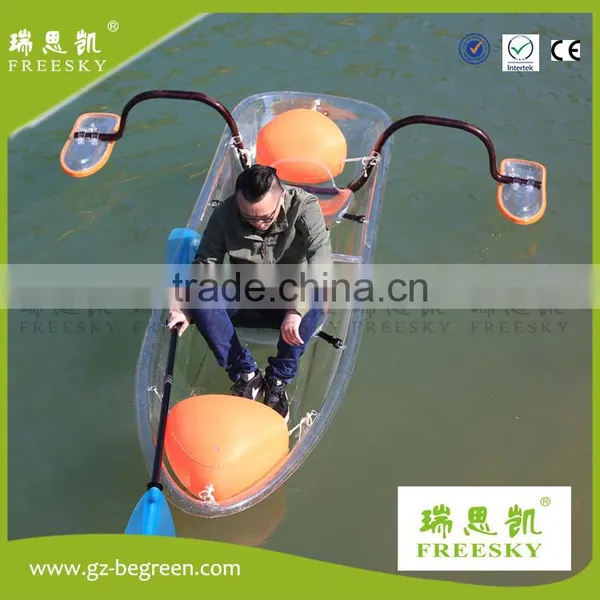 Begreen 2017 Summer Stlye Water Sport Kayak Transparent With Kayak Stabilizer photo-3
