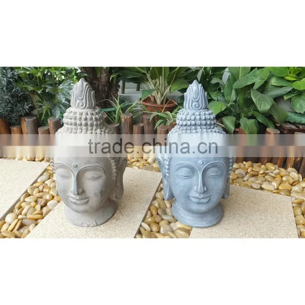 Fiberglass Buddha Head Buddha Statue for Decor photo-4