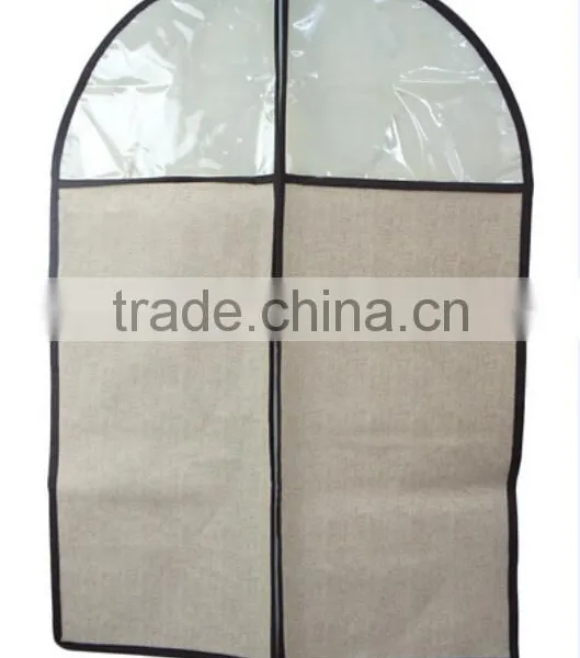 Store More Breathable Non Woven Fabric Suits Garment Bag With Handle photo-2