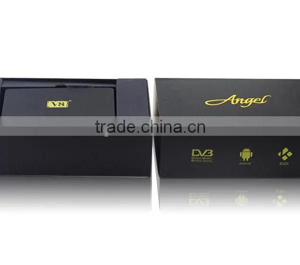 2016 New Powerful Andriod Combo DVB-S2+T2+Cable V8 Angel Satellite Receiver Built In Bluetooth and WiFi Support IPTV & VOD STB photo-6