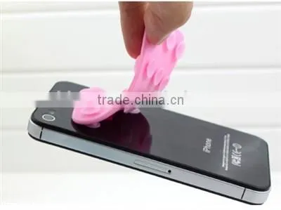 All Compatible Brand and Silicon Material Mobile Phone Card Holder photo-3