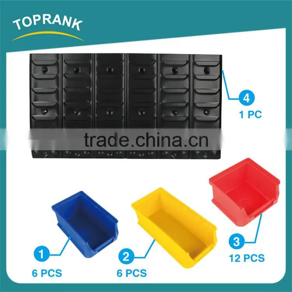 Cheap Wholesale Industrial Warehouse Shelf Wall Mounted Plastic Storage Bin photo-6
