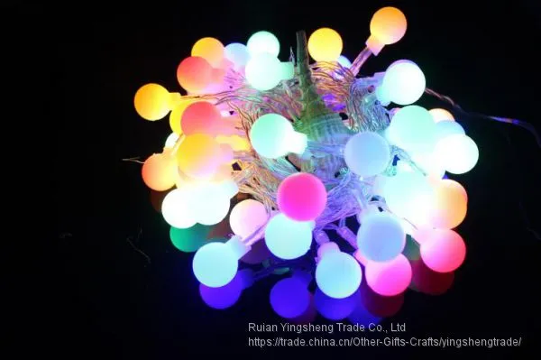 Лампочные гирлянды LED для украшения на Рождество, произведенные на заводе, украшение для праздников photo-2