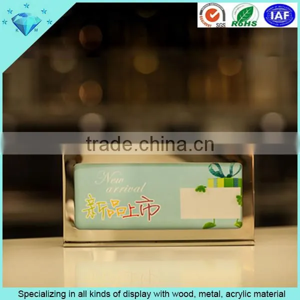 Tabletop Metal Display Sign Holders and Metal Display Sign Stands photo-5