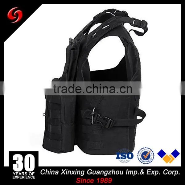 600D Ruggedized Oxford Space Mesh Velclor Men Outdoor Adjustable Size Security Molle Army Tactical Vest photo-2