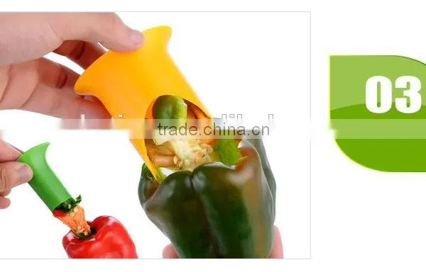 Kichen Hand Tool Chili and Tomato Seed Remover photo-6