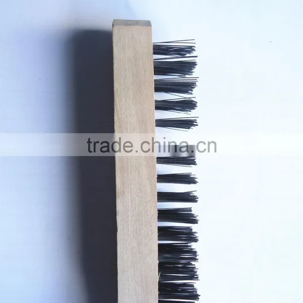 Cheap Price and Good Quality Steel Wire Brush With Wooden Handle photo-3