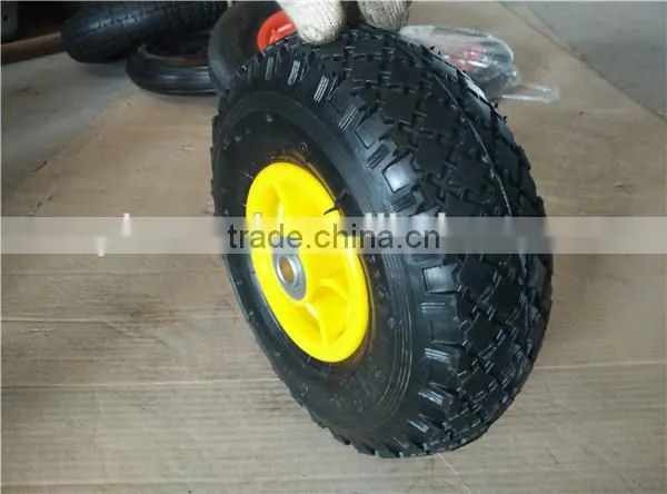 3.00-4 High Quality Pneumatic Small Rubber Wheels photo-2
