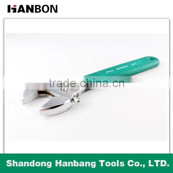 Hot Sale Plastic Handle Ajustable Wrench photo-2