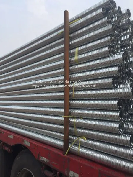 Prime Grade Galvanized Corrugated Steel Pipe photo-3