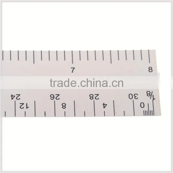 Kearing Brand Transparent Plastic Scale Ruler, 1/4&1/5 Ruler With Scale, Plastic Straight Ruler #8503 photo-5