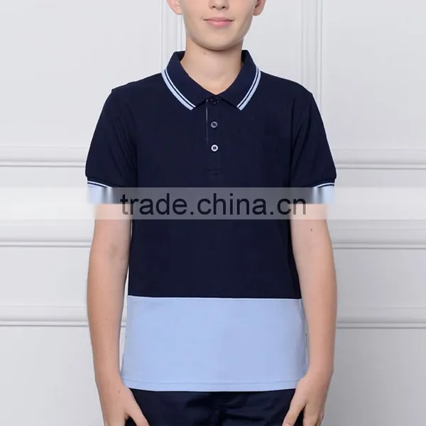 The College is Equipped With 2017 Summer Sailing Style Boys Short Sleeve T-shirts photo-3