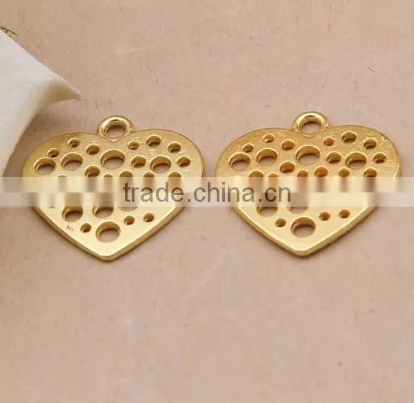 Brass Flower Jewelry Parts Metal Flower Jewelry Accessories Hollow Out Metal Flower Garment Accessories photo-4