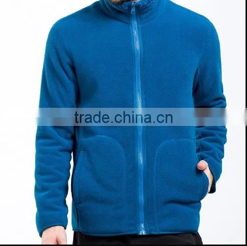 Wholesale OEM Man Polar Fleece Jacket Winter Jacket 100% Polyester photo-2