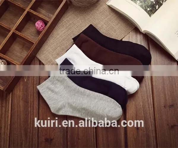 Hot New Brand Summer Men Socks Man Boat Short Socks Bamboo Boy Sock photo-2