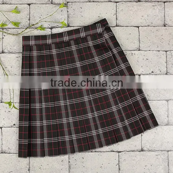 China Supplier Kids School Uniforms Nice School Uniform Patterns Pleated School Skirts photo-2