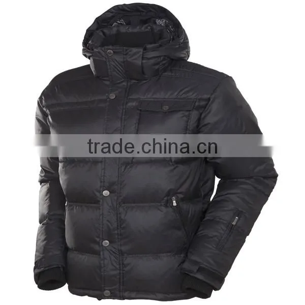 Mens High Quality Shiny Down Jacket photo-3