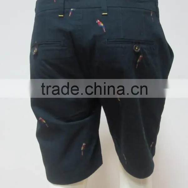 OEM New Design Fashionable High Quality Casual Cotton Elastic Force Shorts for Men PS1375 photo-6