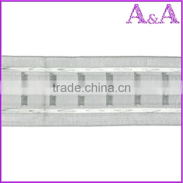High Quality Silver Eyelets Curtain Tape With Rings photo-5