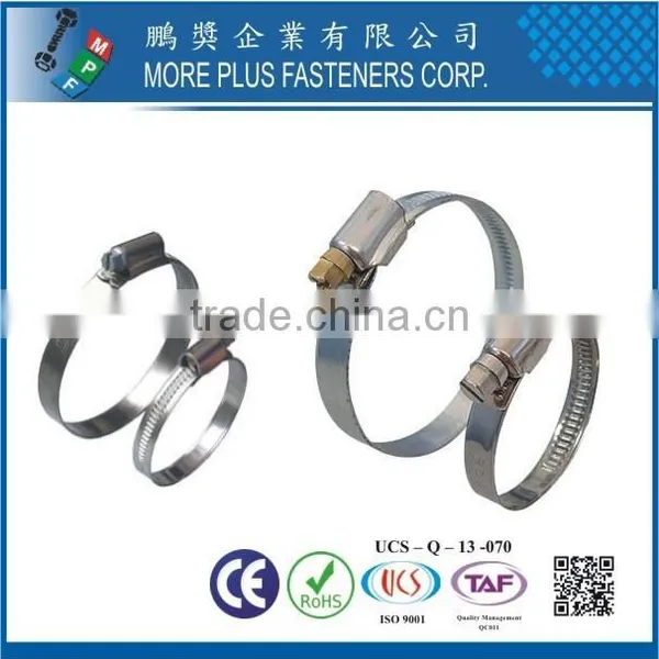 Made in Taiwan STainless Steel Schlauchklemmen German Style Pipe Hose Clamp photo-4