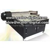 UV Flatbed Printing Machine Glass Plastic Metal Leather UV Digital Ink