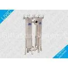 Sideline Absolute Sealing Bag Filter Housing Good Welding Quality With Concave Cover