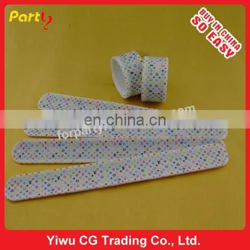 CG-BR101 Hot Sale Silicone Slap Bracelet