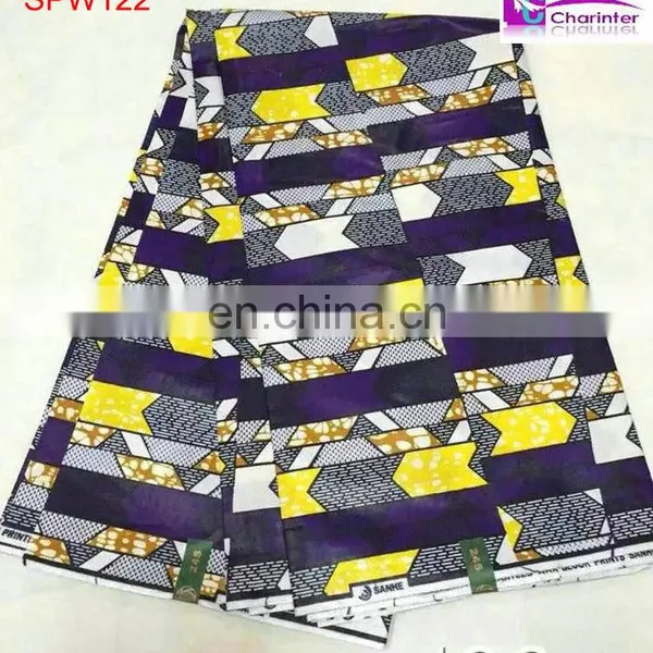 African Super Wax Cotton Wax Print Fabric Wholesale Print Fabric Wax Print photo-2