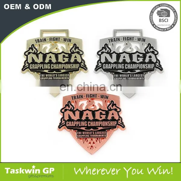 Promotional Cheap Customized Your Own Design Gold Brass Souvenir Award Sport Medal photo-2