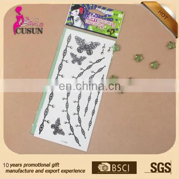 Sexy Skin Jewellery Large Size Body Temporary Tattoo Sticker photo-6