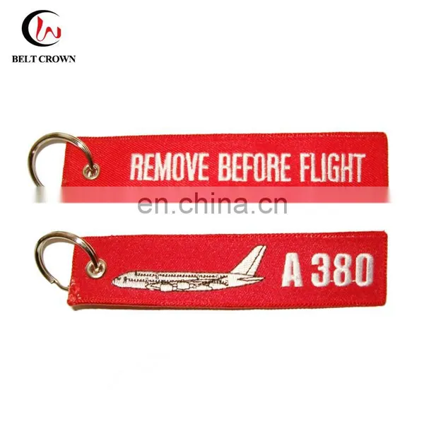 Remove Before Light Embroidered Key Chain photo-3