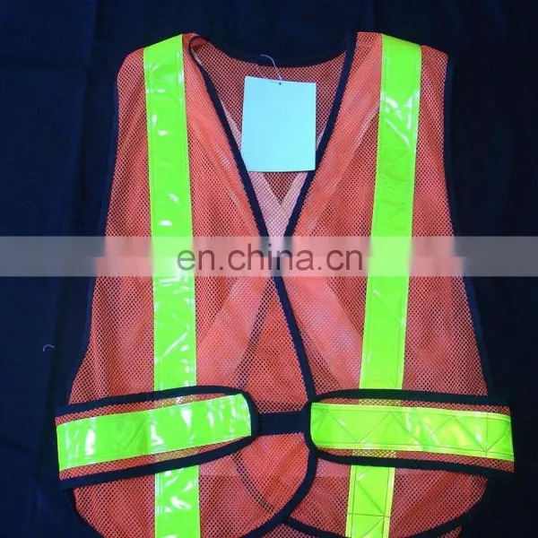 High Visibility Wholesale Traffic High Visiblity Reflective Vest With EN20471 photo-3