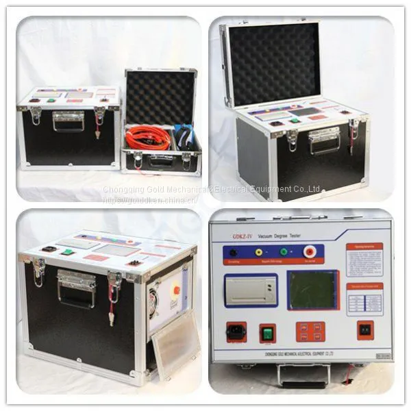 GDKZ-IV High Voltage Circuit Breaker Vacuum Degree Tester Switchgear Vacuity Tester photo-2