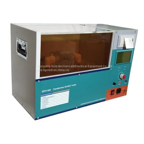 GDYJ-502 100KV Transformer Oil Breakdown Voltage Bdv Tester With Competitive Price photo-3